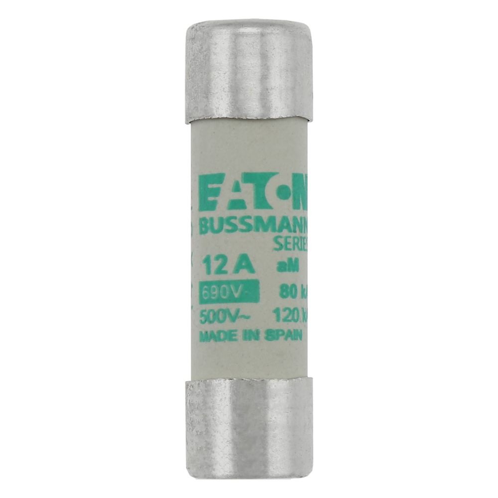 C14M12 CYLINDRICAL FUSE 14 x 51 12A AM 690V AC, Eaton