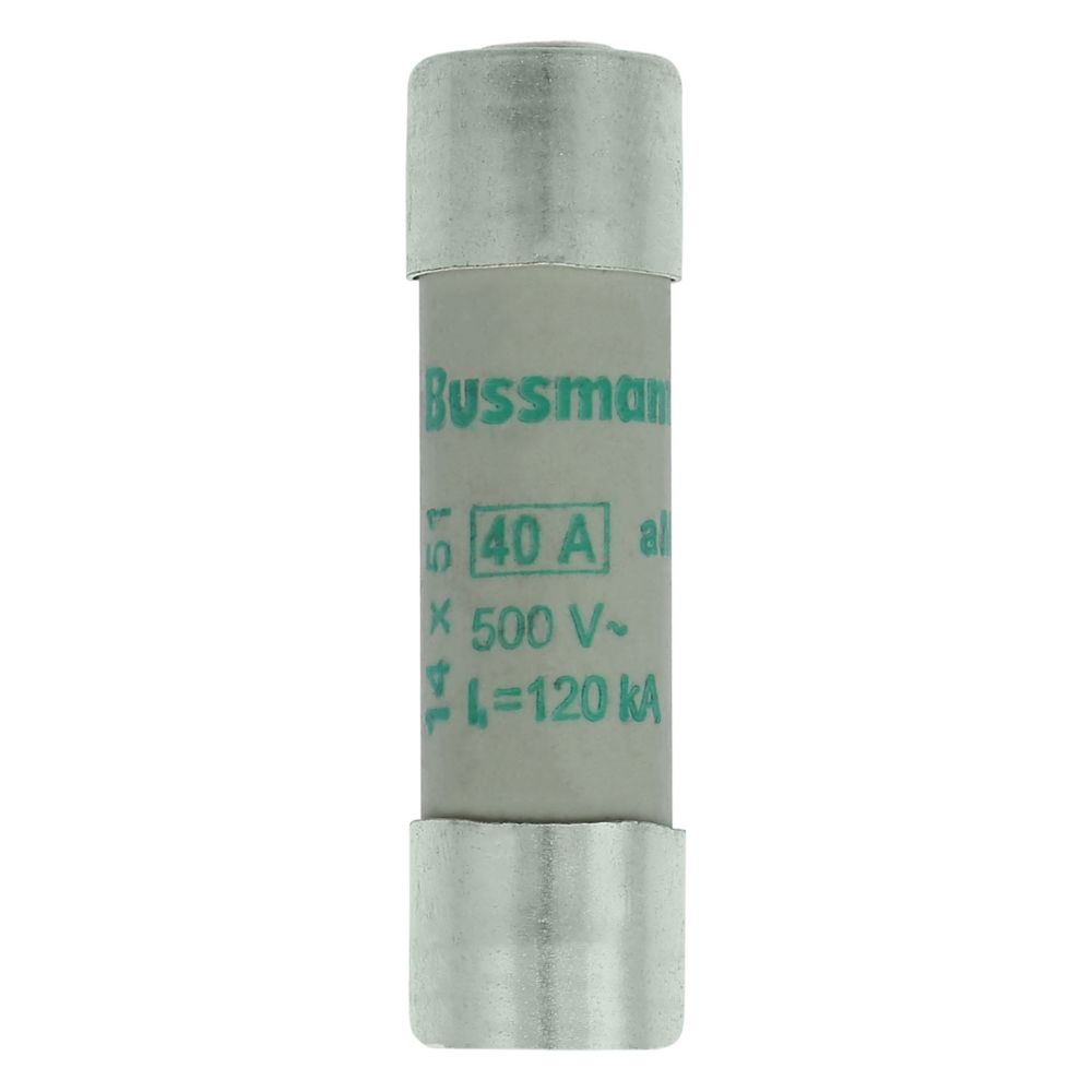 C14M40S CYL FUSE >STR >14 x 51 40A GG 500V AC, Eaton