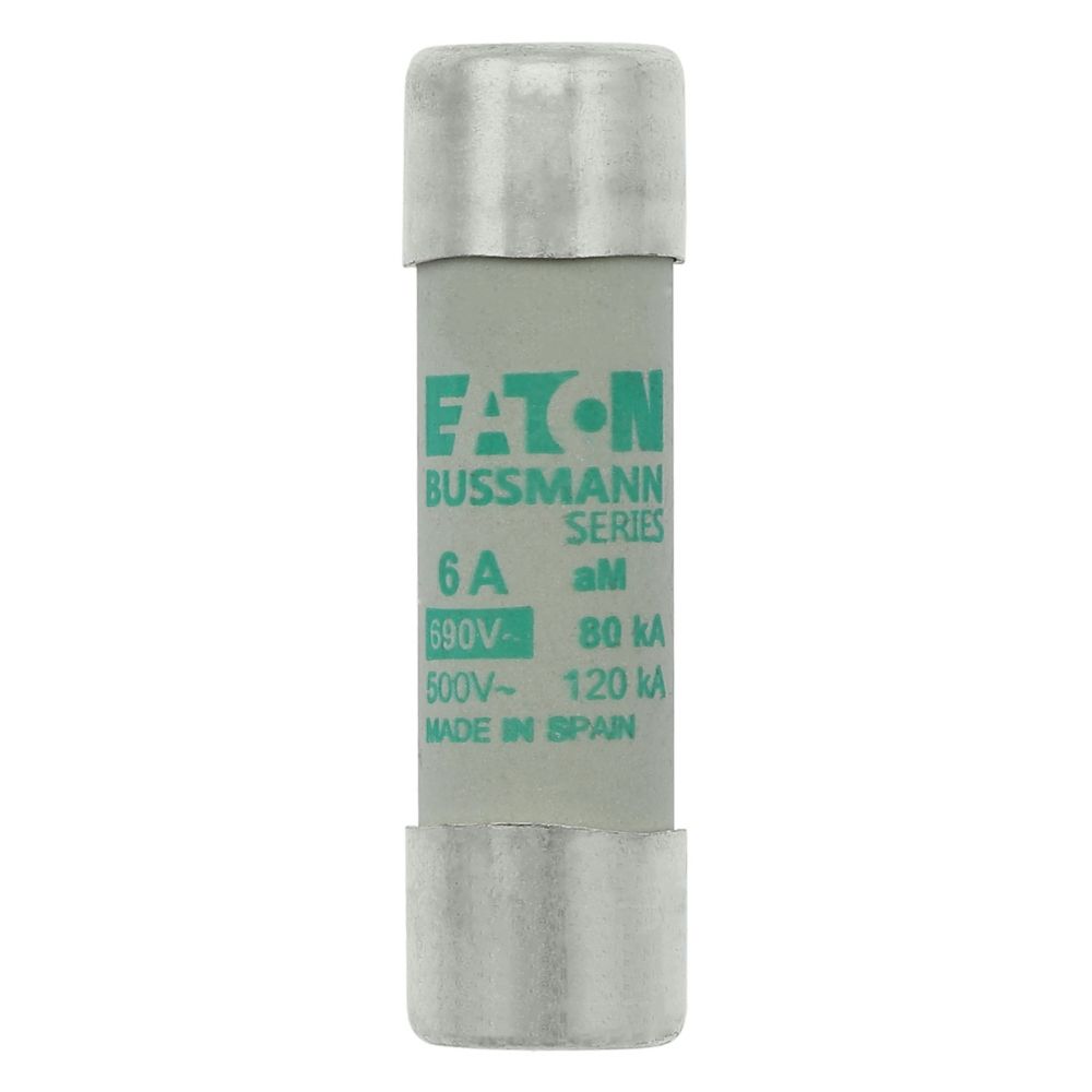 C14M6 CYLINDRICAL FUSE 14 x 51 6A AM 690V AC, Eaton