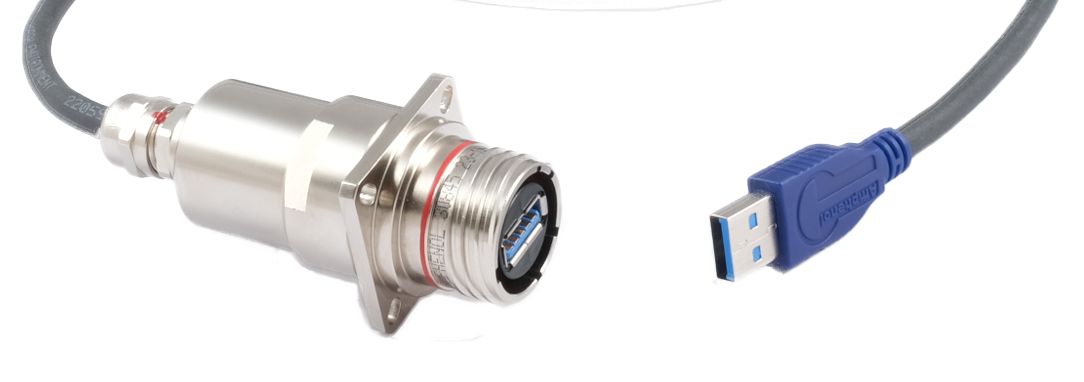 CA USB3F TV 2 A G 80, Amphenol Socapex