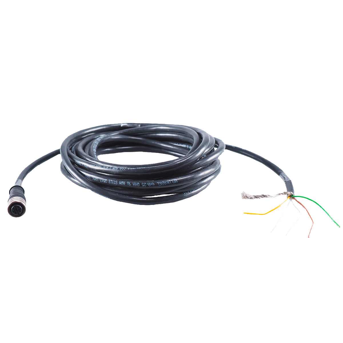 Cable box with control cable, shield, Jumo