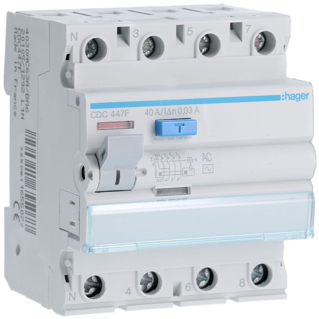 CDC447F, Hager