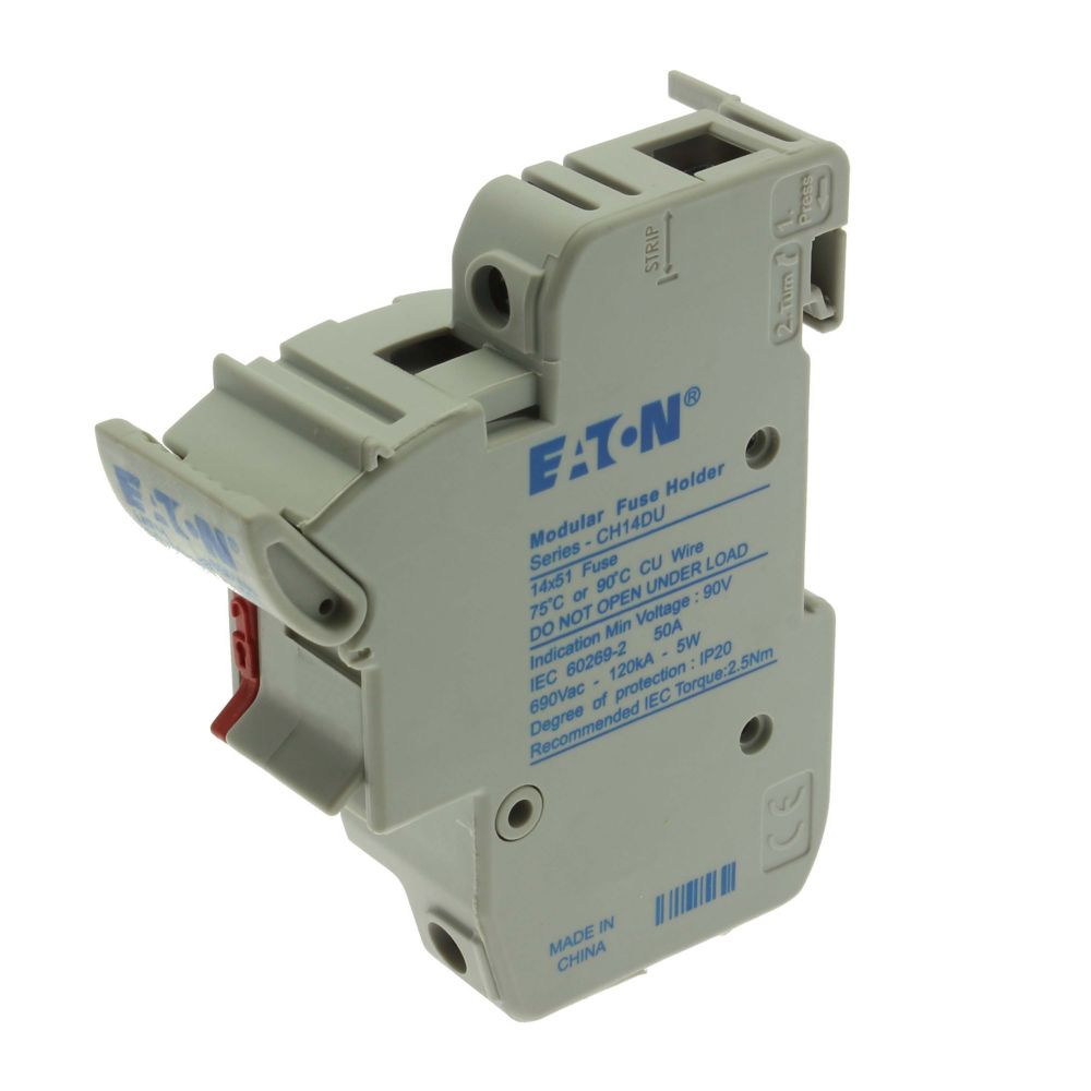 CH141DU 1P 14x51 Fuse Holder, Eaton
