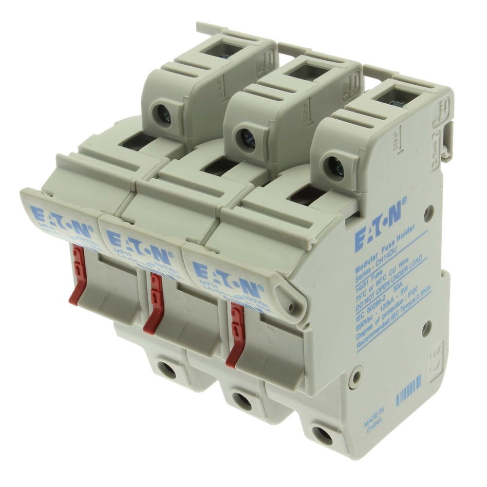 CH143DU 3P 14x51 Fuse Holder, Eaton