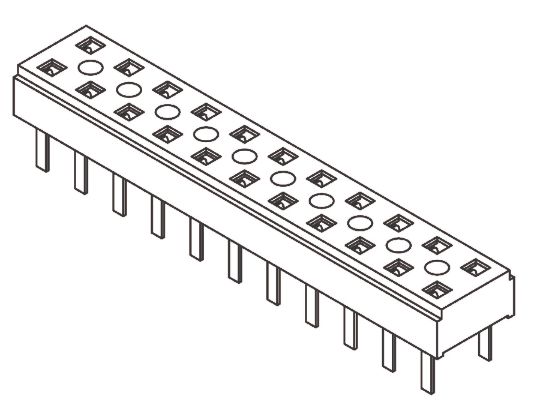 CLT-105-01-L-D, Samtec