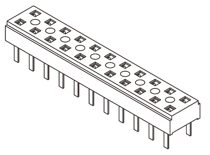 CLT-115-01-L-D, Samtec