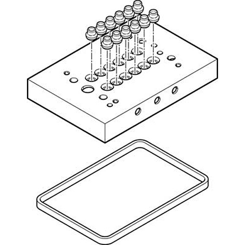 CPV10-VI-P6-1/8-C, Festo