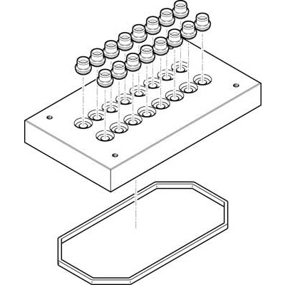 CPV14-VI-P8-1/8-D, Festo