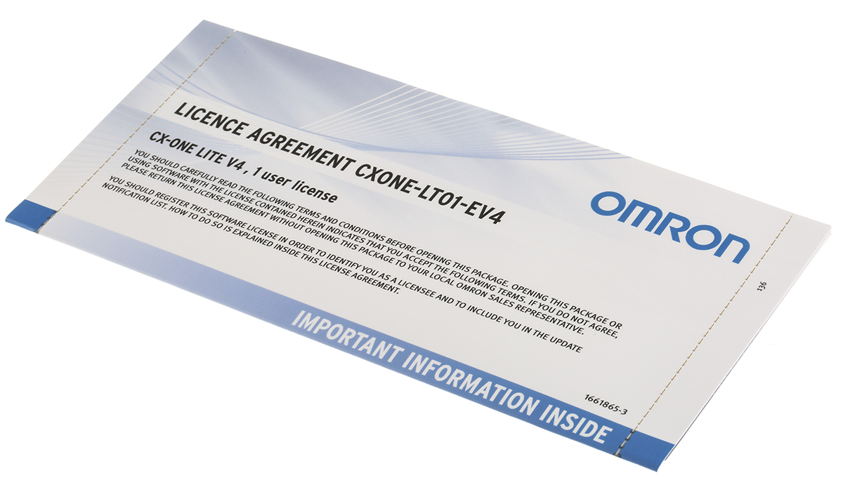 CXONE-LT01-EV4, Omron
