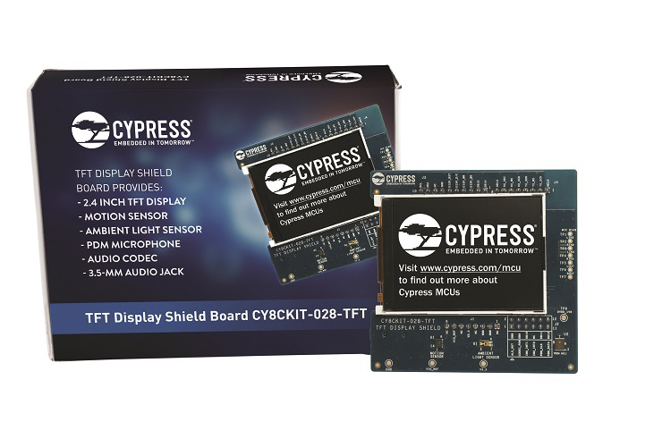 CY8CKIT-028-TFT, Infineon