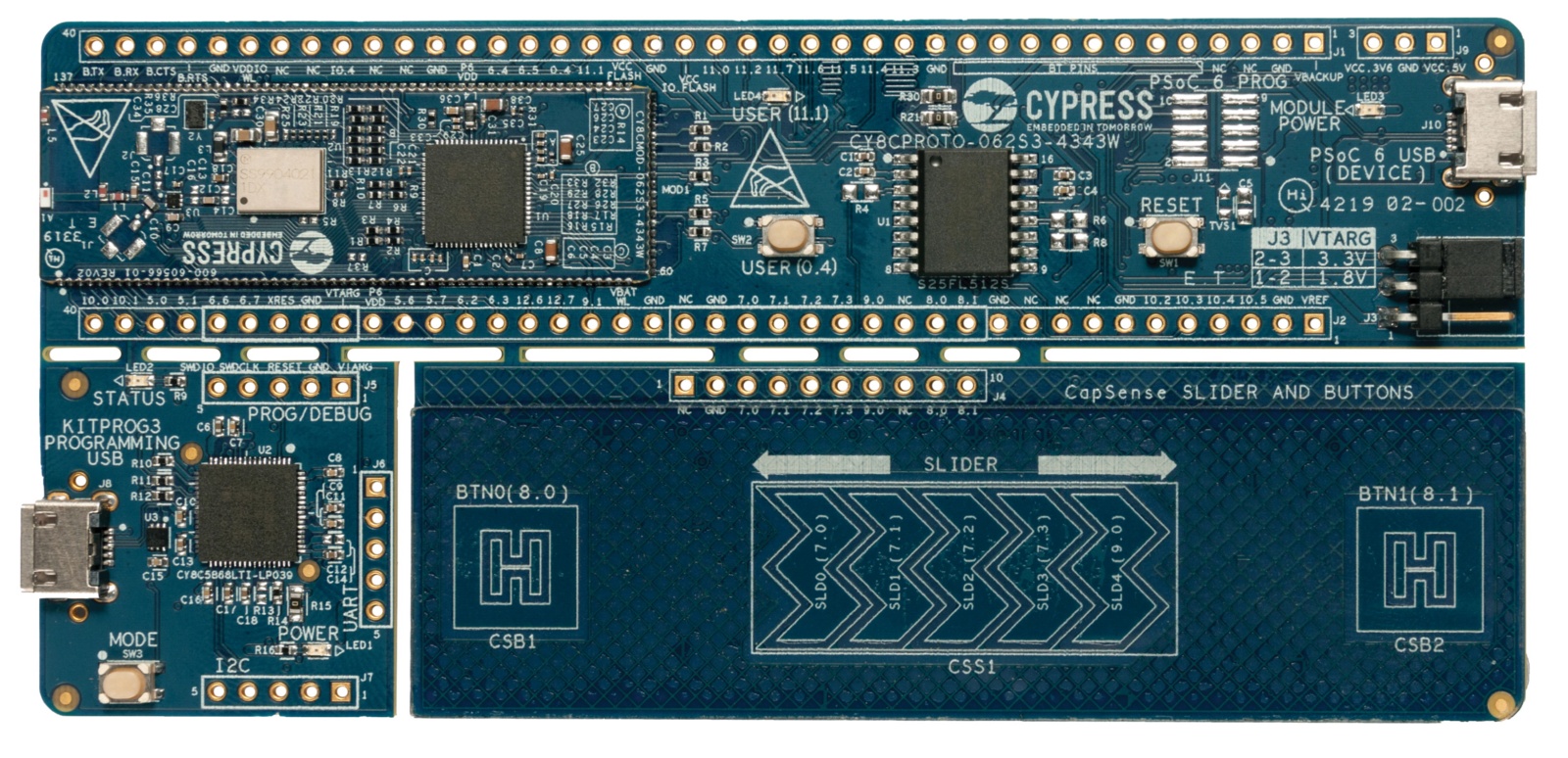CY8CPROTO-062S3-4343W, Infineon