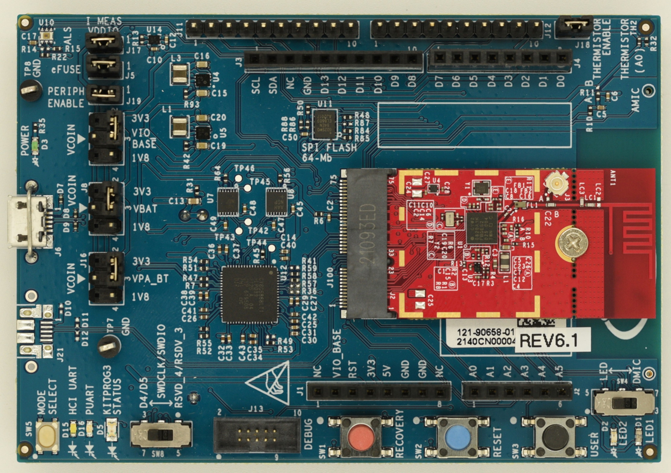 CYW920820M2EVB-01, Infineon