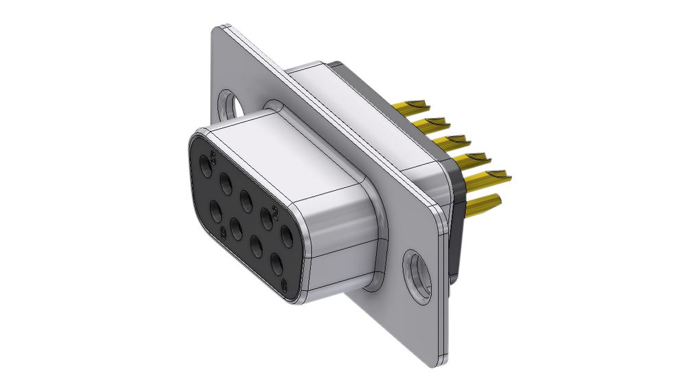 D09SZ/2FP102, Deltron Connectors