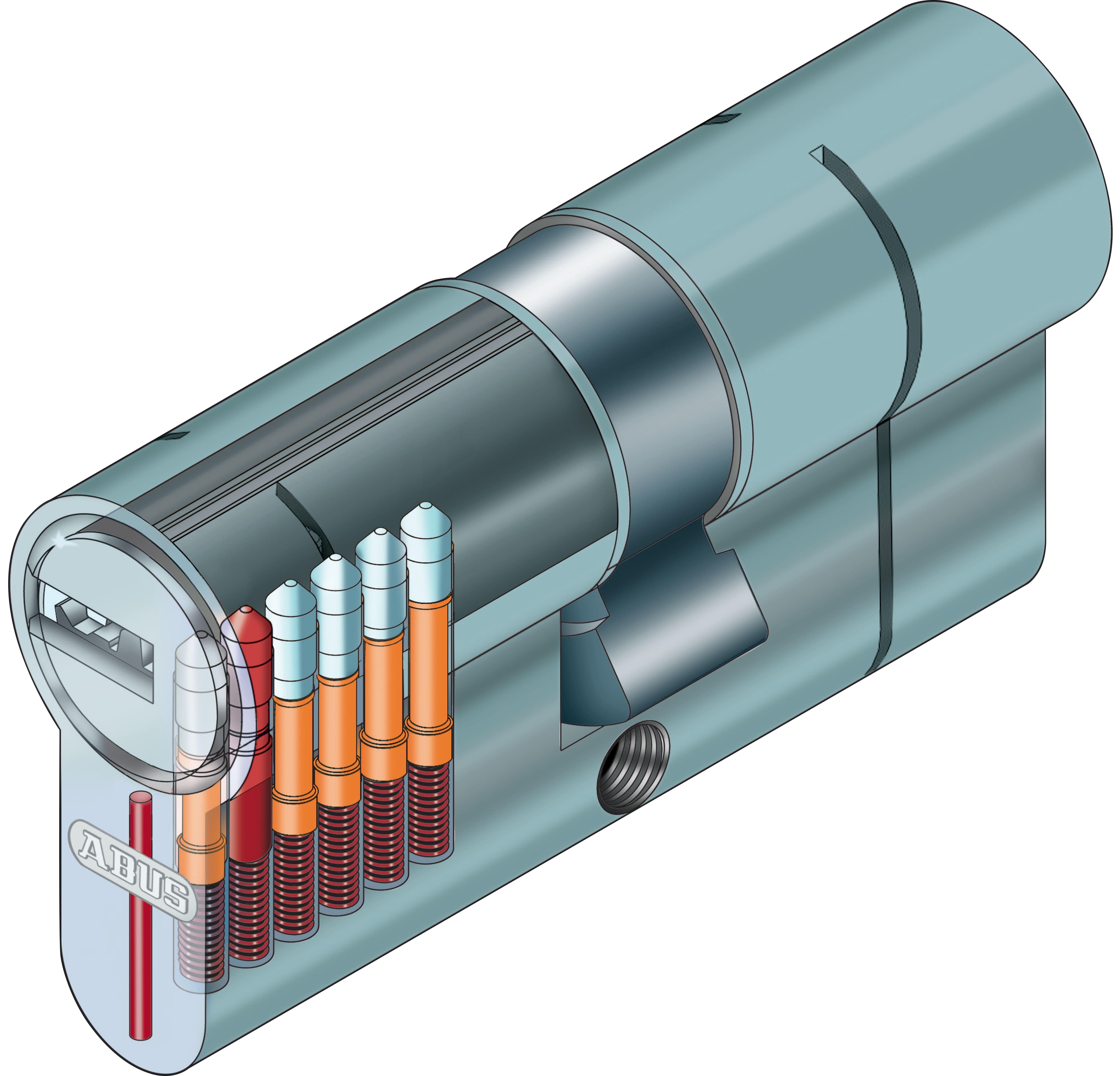 D6PSN 40/40 BK, ABUS