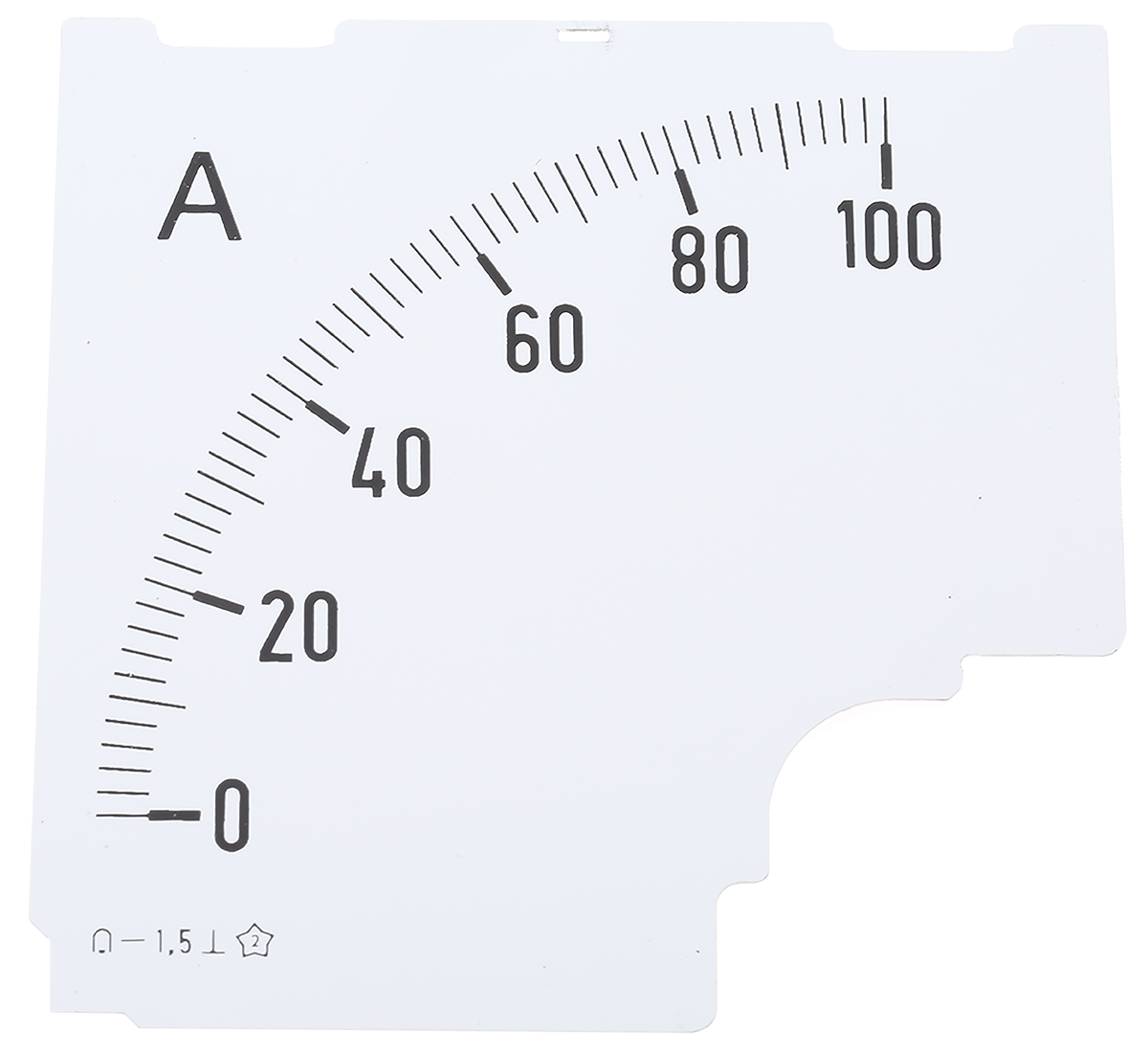 D96MC DIAL 0/100A, HOBUT