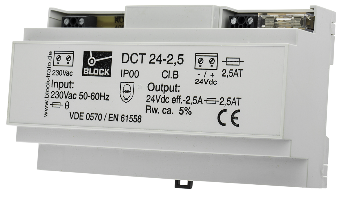 DCT24/2.5, Block