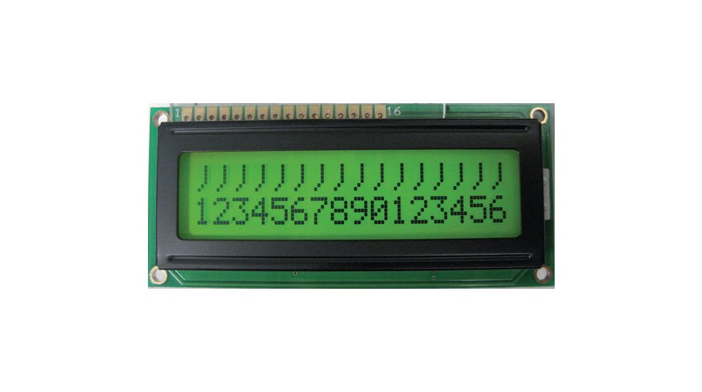DEM 16216 SYH-LY, Display Elektronik