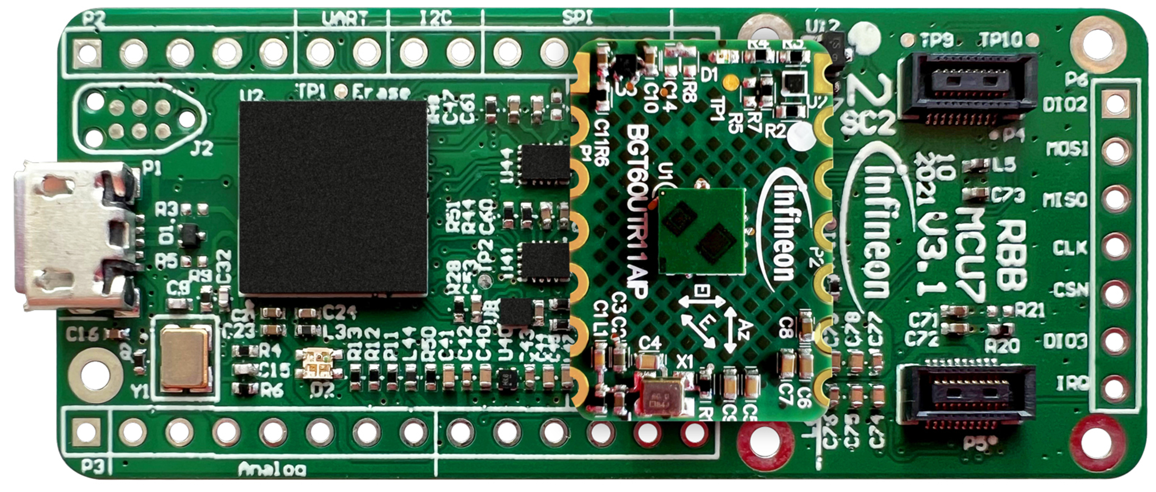 DEMOBGT60UTR11AIPTOBO1, Infineon