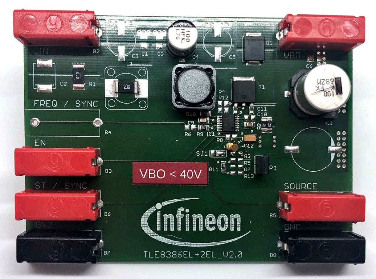 DEMOBOARDTLE83862ELTOBO1, Infineon