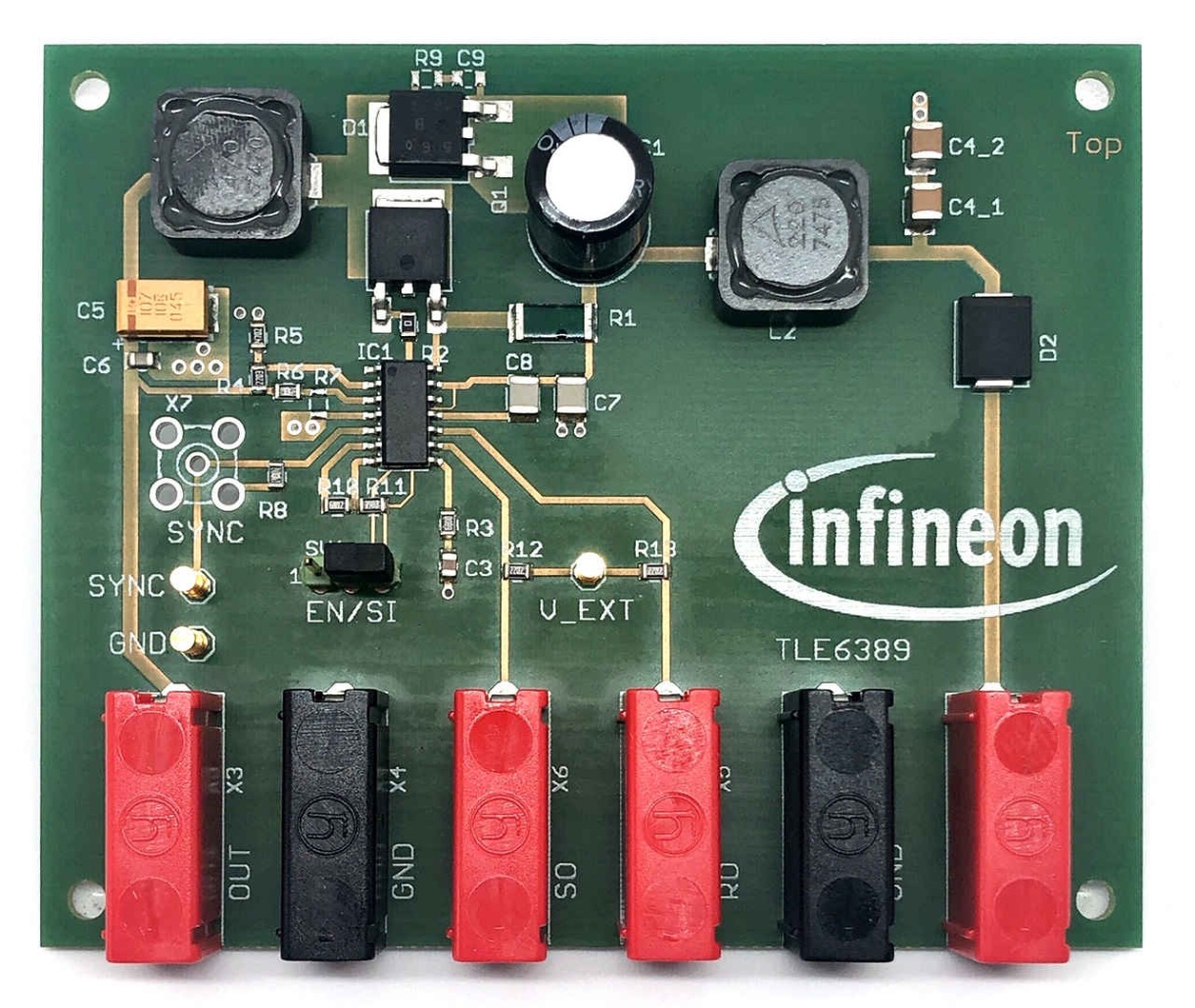 DEMOBRDTLE63893GV50TOBO1, Infineon