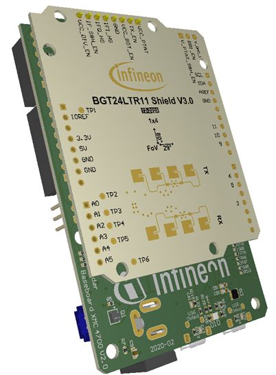 DEMOSENSE2GOLPULSETOBO1, Infineon
