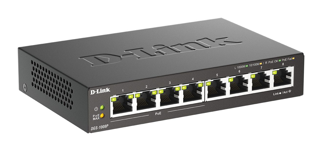 DGS-1008P/E, D-Link