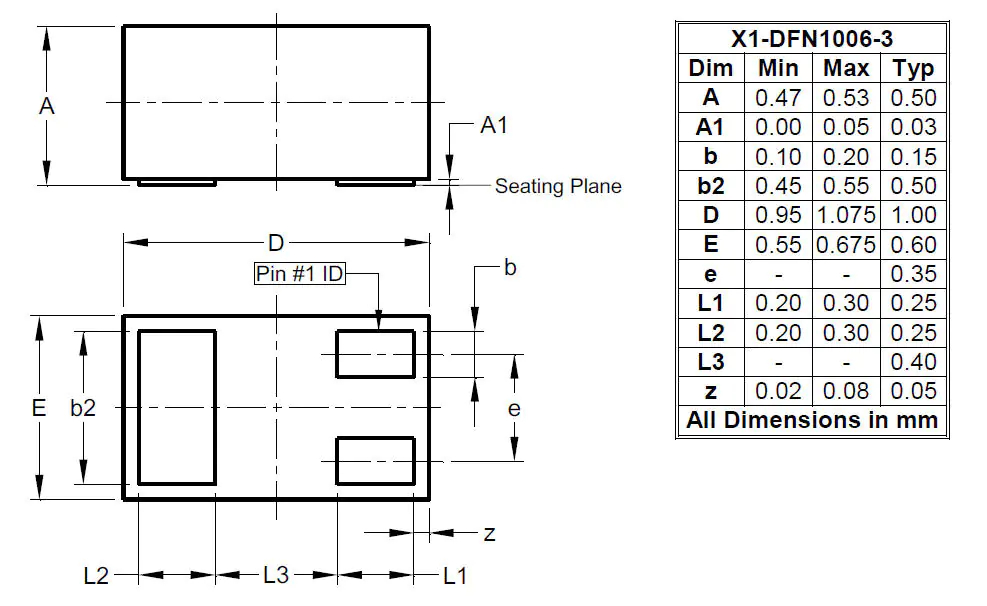 DMP2900UFB-7B, DiodesZetex