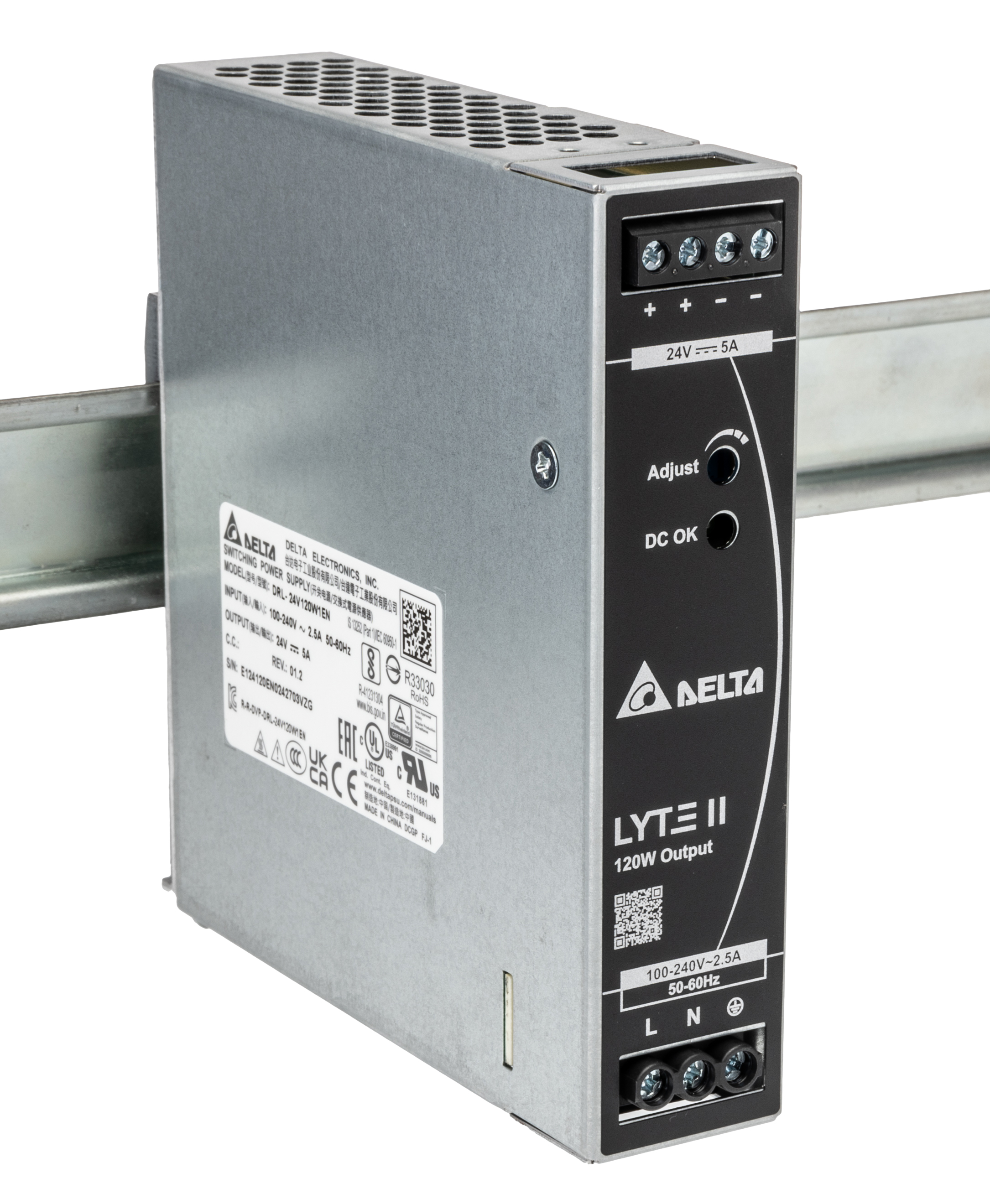 DRL-24V120W1EN, Delta Electronics