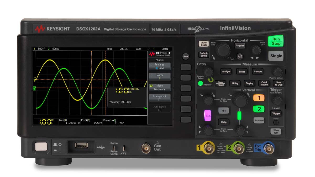 DSOX1202A, Keysight Technologies