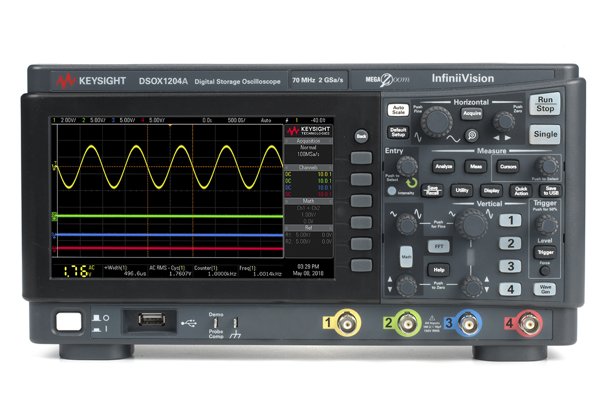DSOX1204A, Keysight Technologies