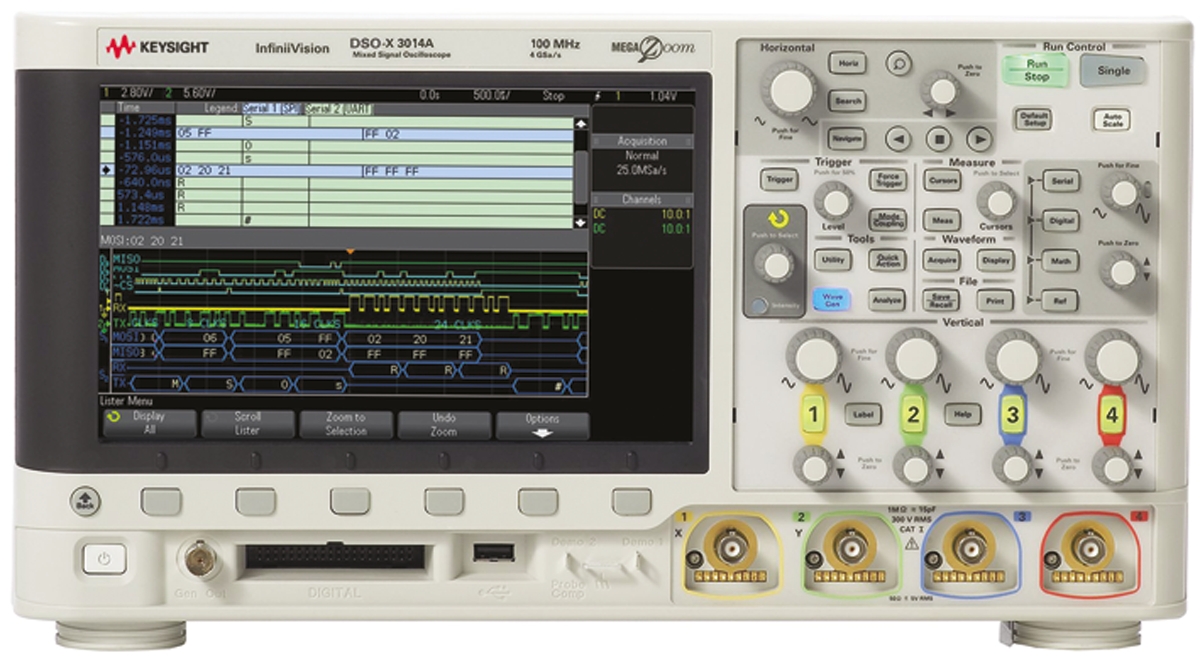DSOX3014A, Keysight Technologies