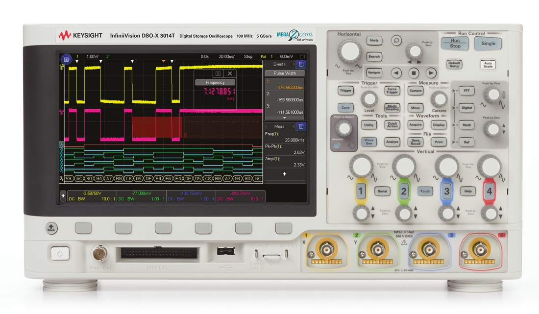 DSOX3014T, Keysight Technologies
