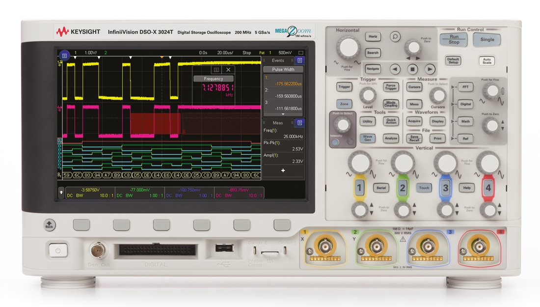 DSOX3024T, Keysight Technologies