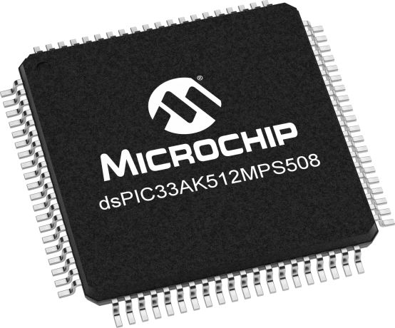 dsPIC33AK512MPS508T-I/PT, Microchip