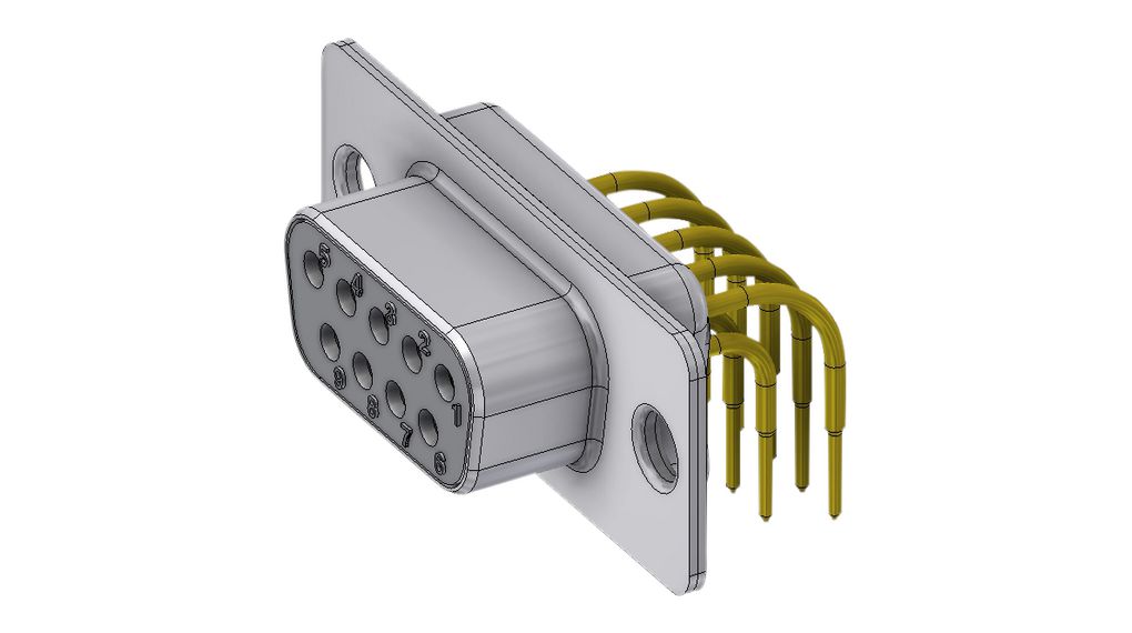 DT09SYC/2, Deltron Connectors