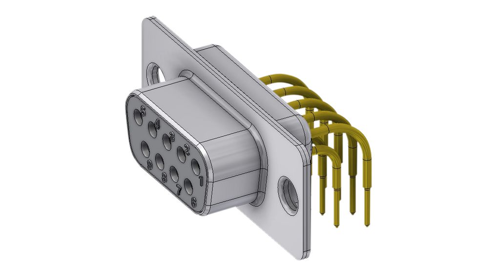 DTS09SYC/2, Deltron Connectors