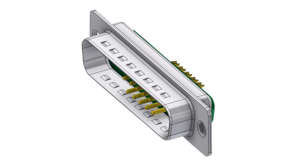 DTS13W3PZ/2, Deltron Connectors