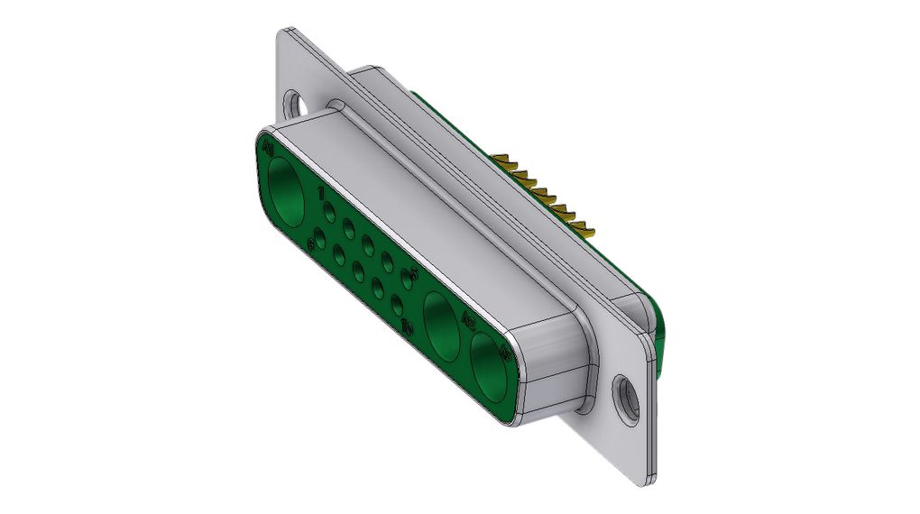 DTS13W3SZ/2, Deltron Connectors