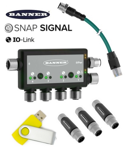 DXMR90-4K IO-Link Kit, Banner