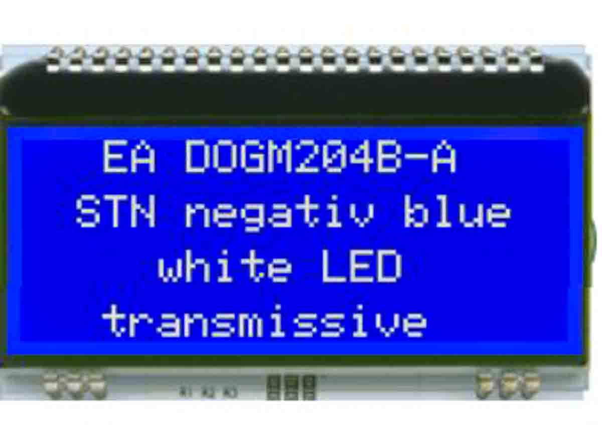 EA DOGM204B-A, Display Visions