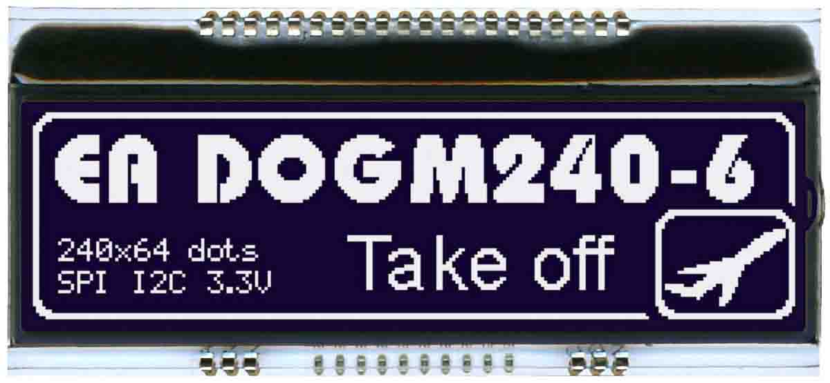 EA DOGM240S-6, Display Visions