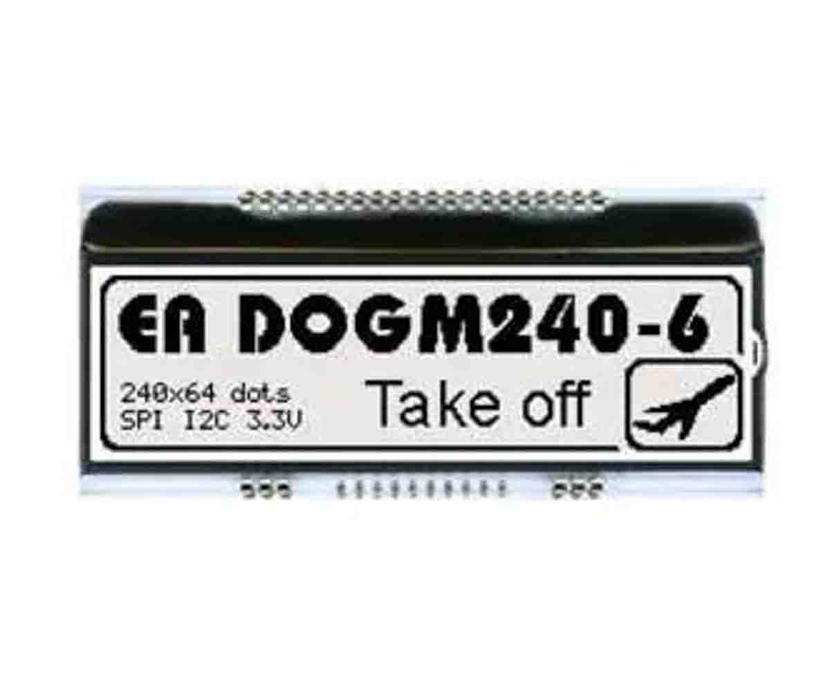EA DOGM240W-6, Display Visions