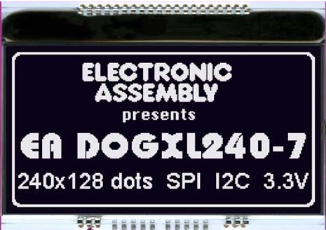 EA DOGXL240S-7, Display Visions