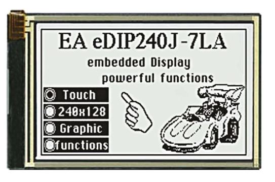 EA eDIP240J-7LWTP, Display Visions