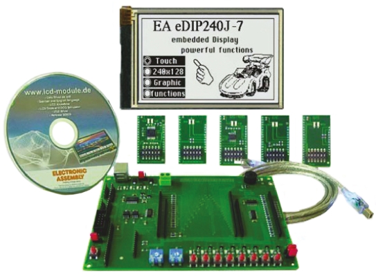 EA EVALEDIP240B, Display Visions