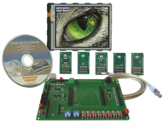 EA EVALEDIPTFT43, Display Visions
