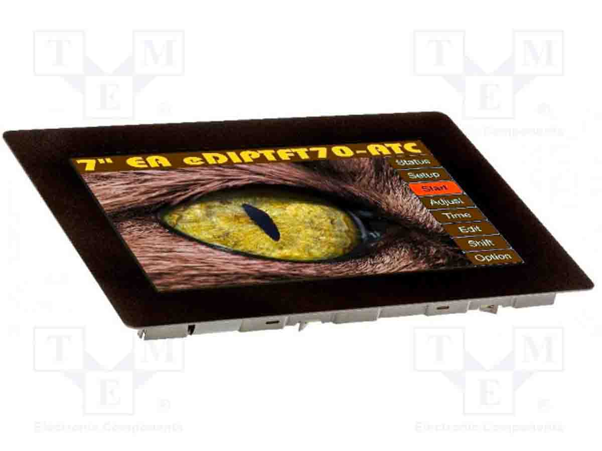EA EVALeDIPTFT70C, Display Visions