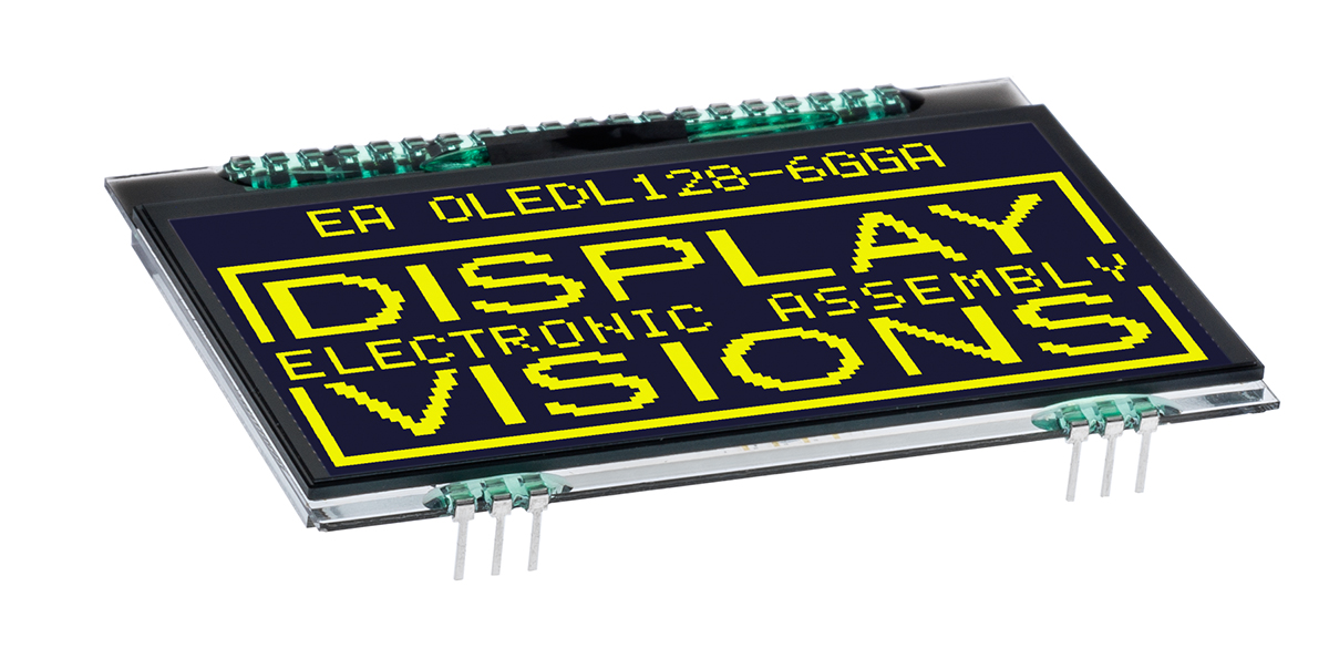 EA OLEDL128-6GGA, Display Visions