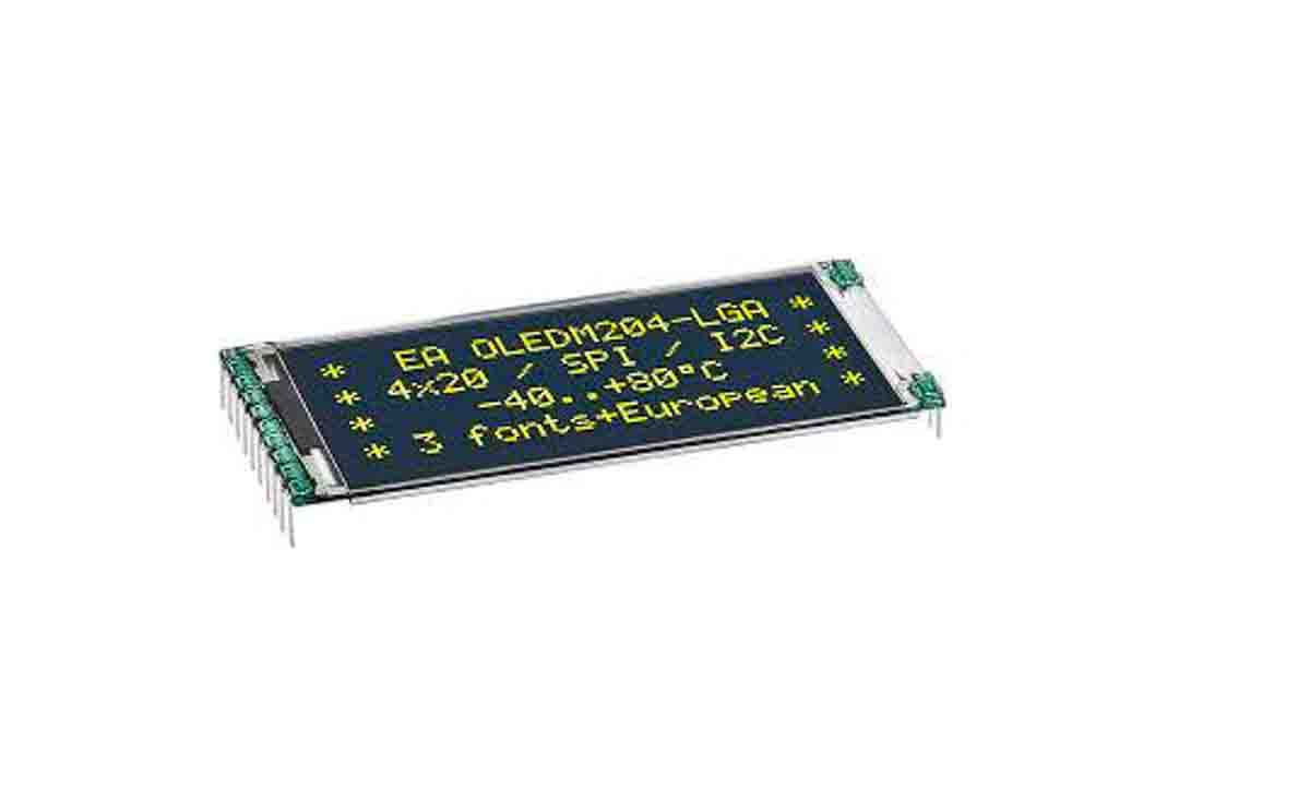 EA OLEDM204-GGA, Display Visions