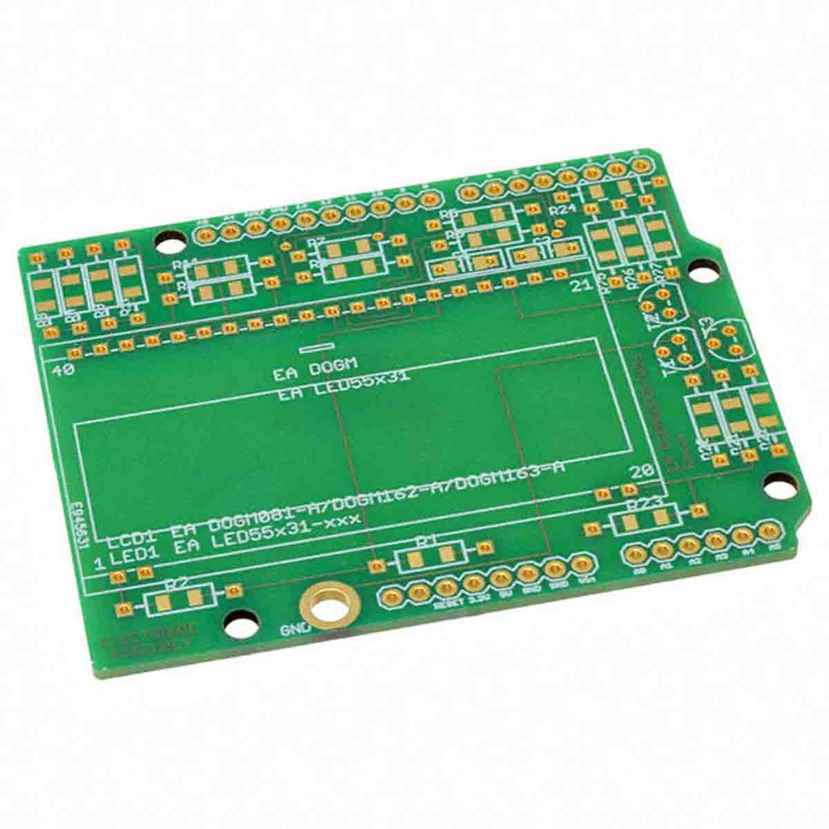 EA PCBARDDOG7036, Display Visions